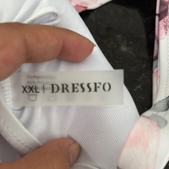 Gray and Pink Ruched Wrap Camisole - Picture 2 of 6